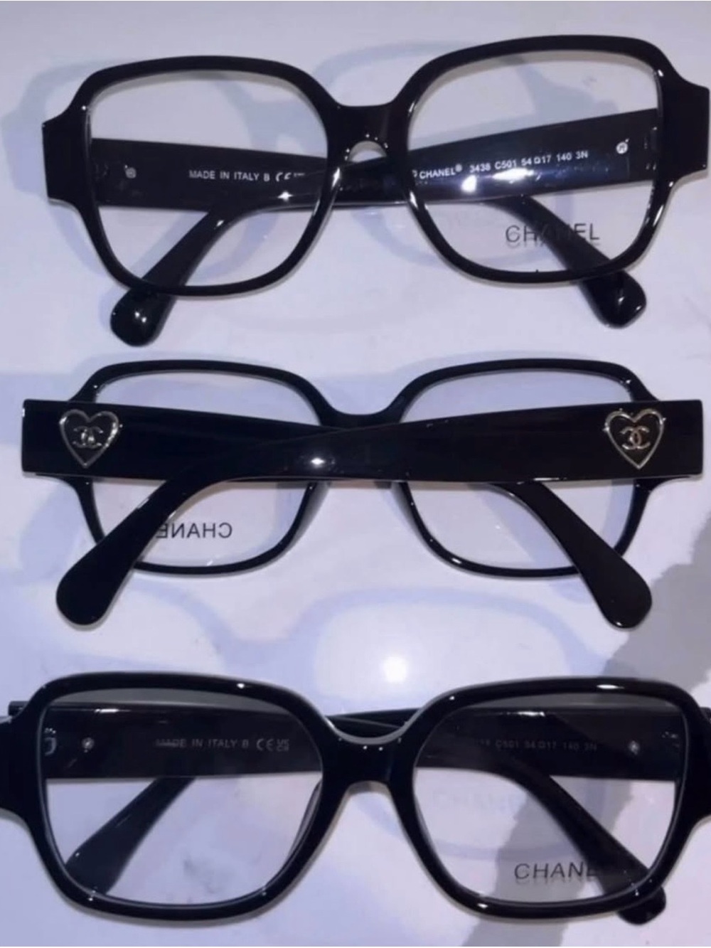 Women's Black Eyeglass Frames - Classic